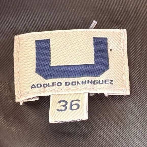 Adolfo Dominguez Abstract Open Back Sleeveless Women's Midi Dress Small - Picture 3 of 10